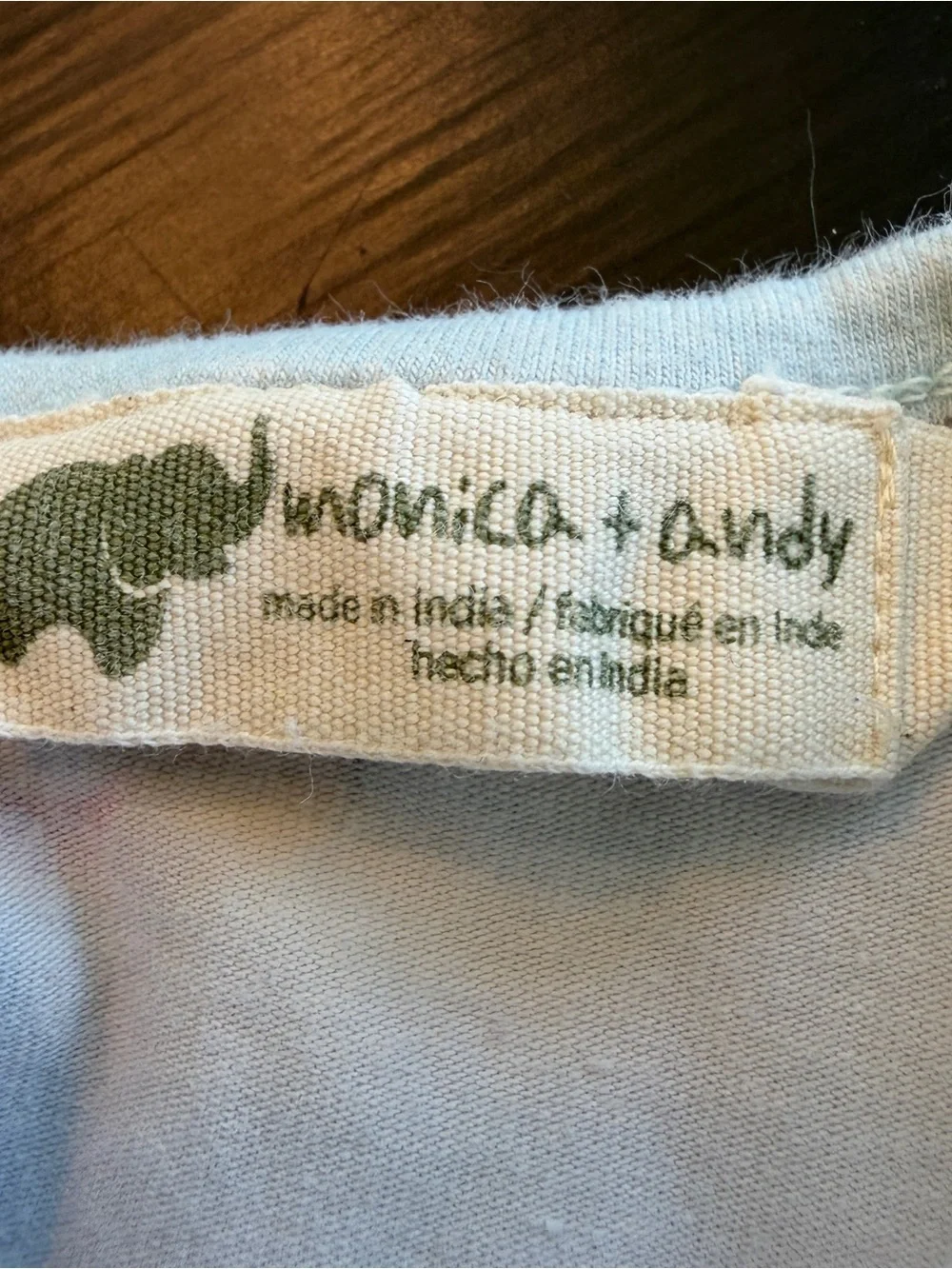 Monica & Andy Disney Baby Minnie & Mickey Print Tulle Dress - Light Blue Sz 3T